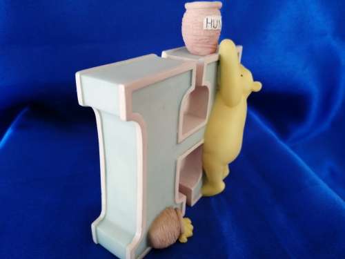 Disney Classic Winnie the Pooh Piglet Alphabet Letter H Wall Nursery Decor Pooh