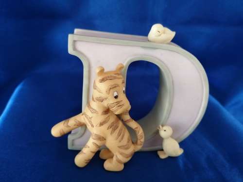 Disney Classic Winnie the Pooh Piglet Alphabet Letter D Wall Nursery Decor Tigger