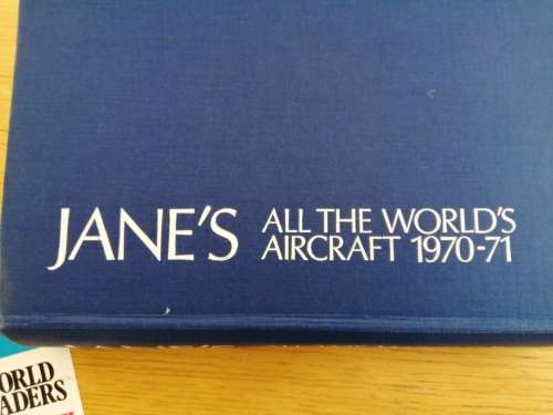 Jane's All the World's Aircraft 1970-1971 Sampson Low