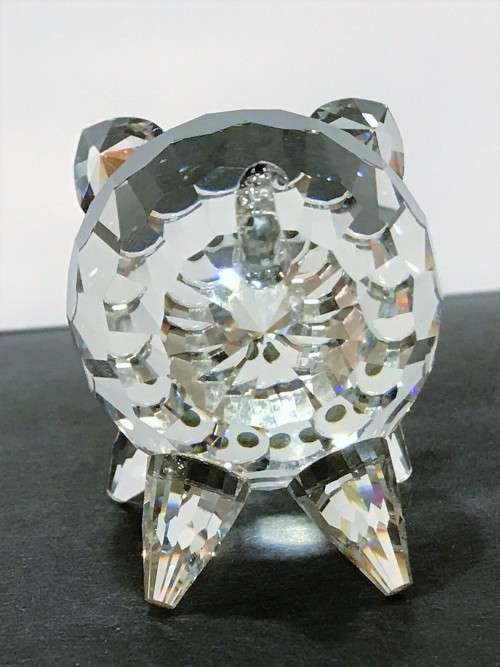 SWAROVSKI `LARGE PIG with CRYSTAL TAIL ` VERY RARE  *