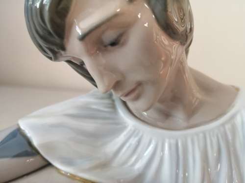 Rare Lladro 5128 Harlequin Reclining By Salvador Furio 1989