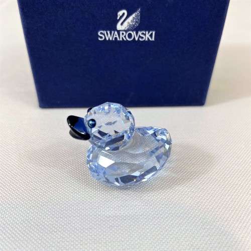 SWAROVSKI CRYSTAL HAPPY DUCK - CHEERFUL ZOE - BOXED AND RETIRED  #