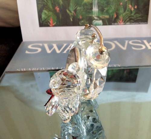 Swarovski Kris Bear Table Clock #212687  #