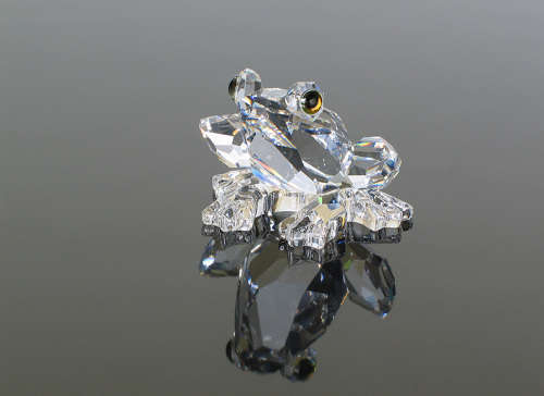 Swarovski Crystal Baby Frog