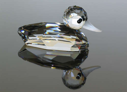 Swarovski Crystal Large Mallard Duck "Beauties of the Lake"