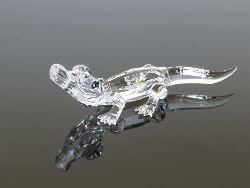 SWAROVSKI CRYSTAL Alligator  RARE RETIRED  *