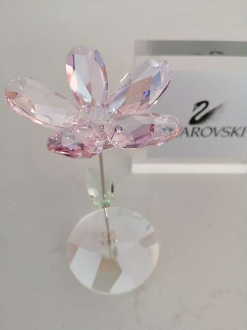 Swarovski Fiore Rosa Ondeggiante Lou Cristallo-rocking Flower Crystal