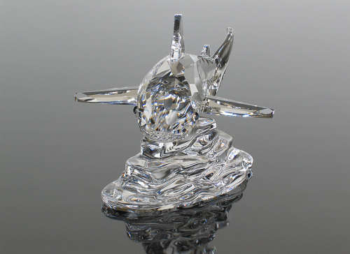 Swarovski Crystal Baby Shark part of the South Sea theme