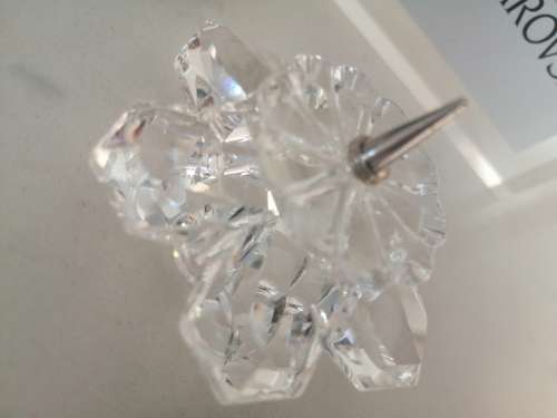 Swarovski Crystal  Candle Holder Snowflake