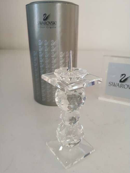 Swarovski Crystal Tall Candleholder