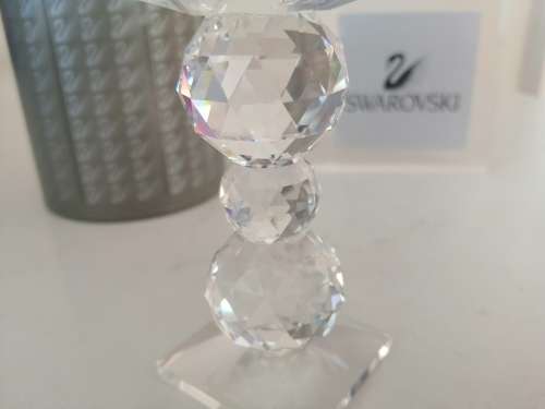 Swarovski Crystal Tall Candleholder