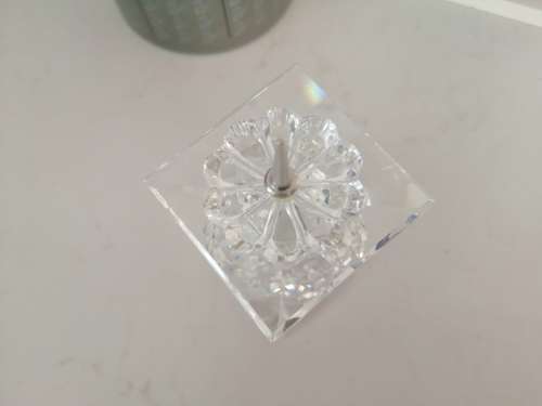 Swarovski Crystal Tall Candleholder