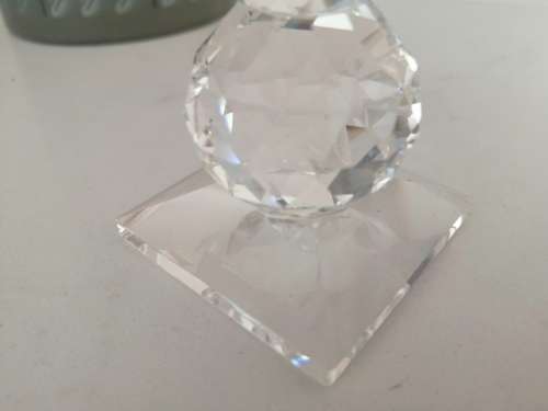 Swarovski Crystal Tall Candleholder