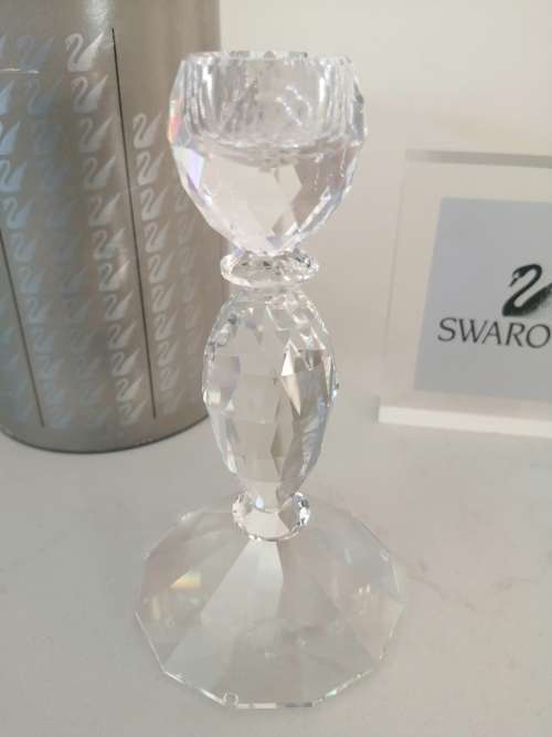 Swarovski Crystal Tall Candleholder