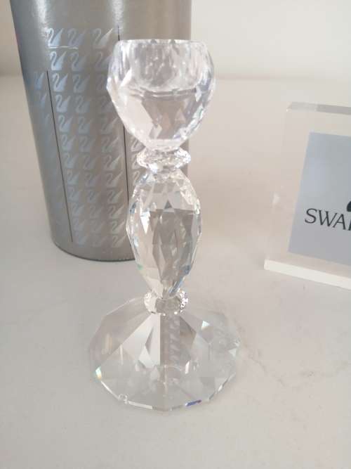 Swarovski Crystal Tall Candleholder