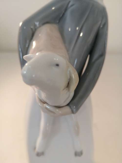 LADRO  `GIRL WITH LAMB` #4584