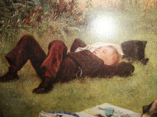 The Pigs Picnic William Weeks Print #