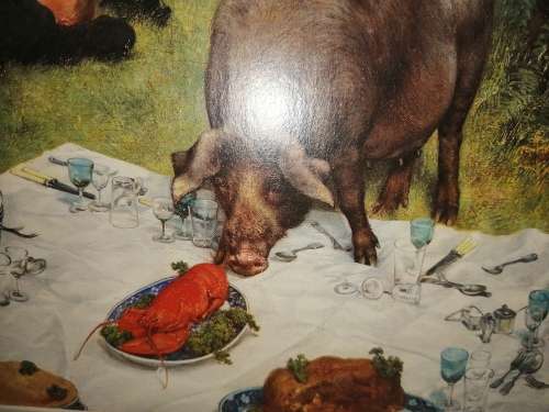 The Pigs Picnic William Weeks Print #
