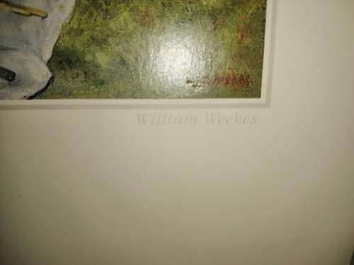 The Pigs Picnic William Weeks Print #