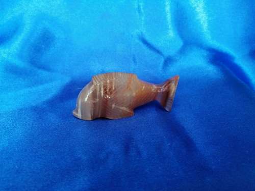 Stone /Glass Pinky Goldfish