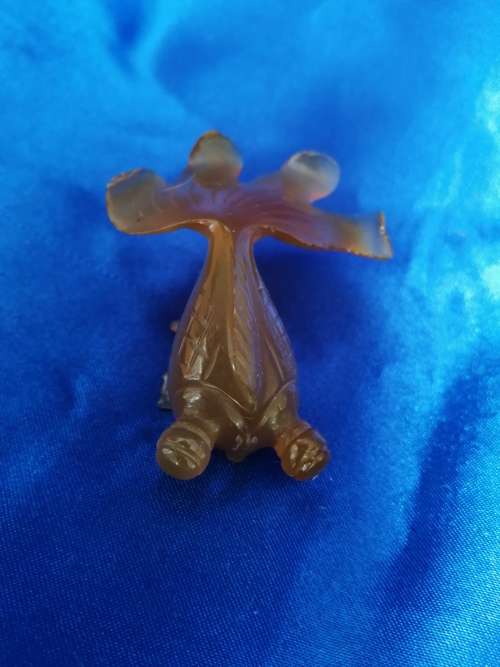 Stone /Glass Pinky Orange Goldfish