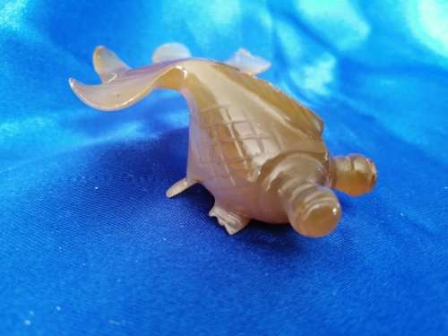 Stone /Glass Pinky Orange Goldfish