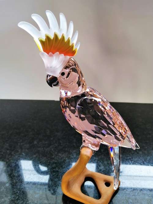 Swarovski Crystal Paradise Bird is the Red Cockatoo 2005