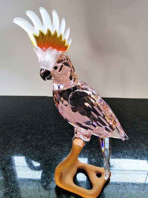 Swarovski Crystal Paradise Bird is the Red Cockatoo 2005