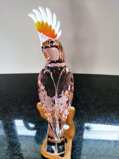 Swarovski Crystal Paradise Bird is the Red Cockatoo 2005