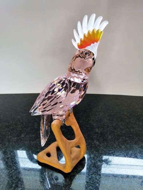 Swarovski Crystal Paradise Bird is the Red Cockatoo 2005