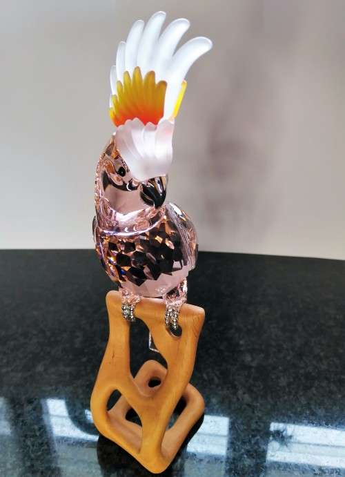 Swarovski Crystal Paradise Bird is the Red Cockatoo 2005