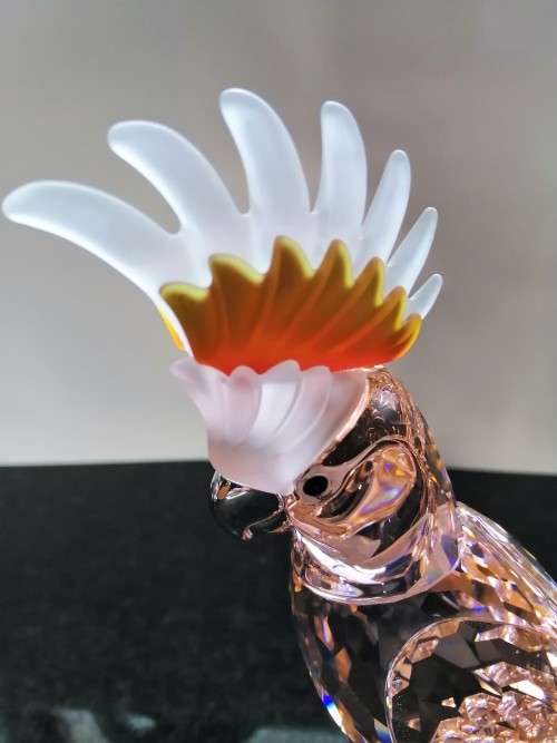 Swarovski Crystal Paradise Bird is the Red Cockatoo 2005