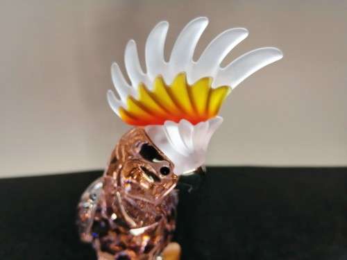 Swarovski Crystal Paradise Bird is the Red Cockatoo 2005
