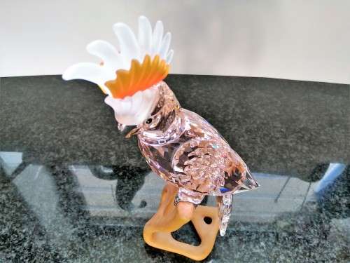 Swarovski Crystal Paradise Bird is the Red Cockatoo 2005