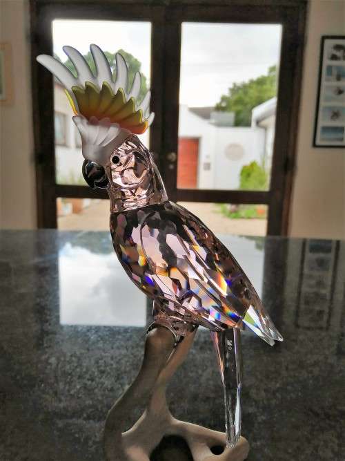 Swarovski Crystal Paradise Bird is the Red Cockatoo 2005