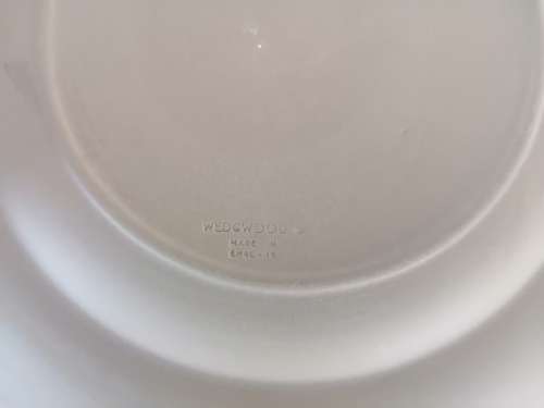 Vintage Wedgwood Jasper Sage Green Plate  #