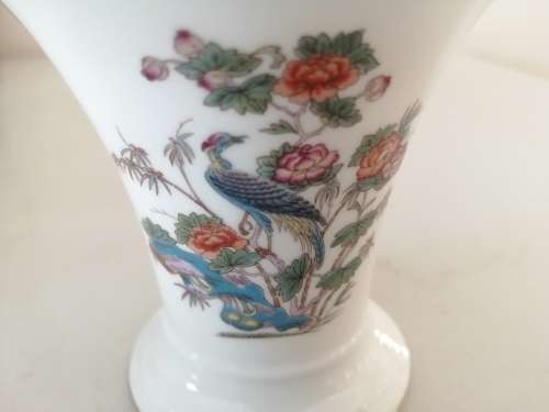 Wedgwood Kutani Crane Vase  #