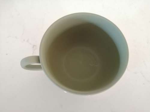 Vintage Wedgwood Jasper Sage Green Cup  #