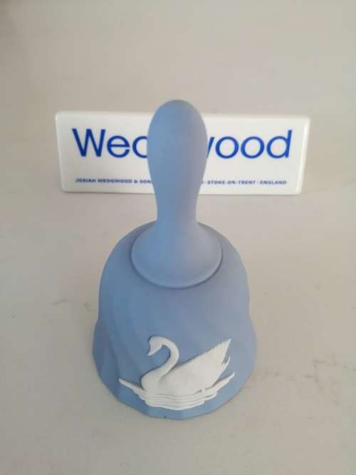 WEDGWOOD BLUE JASPER Bell  #