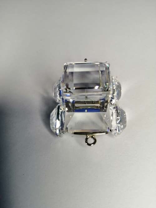 Swarovski Crystal Tender Car Express train