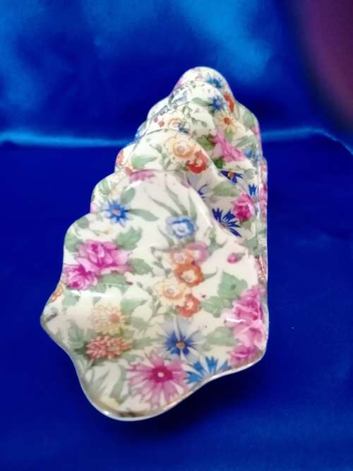 Vintage Royal Winton `Kew` Chintz 5 Bar Toast Rack c1945