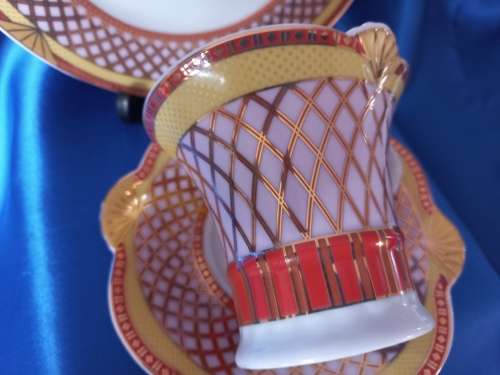 AN VERY STYLISH WIESENTHAL COLLECTION TRIO WITH SO MUCH DETAIL AMAZING TRIO