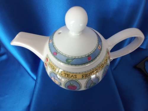 Arthur Wood and Son Staffordshire Herbal Teas Fruit Infusions Teapot And Cup