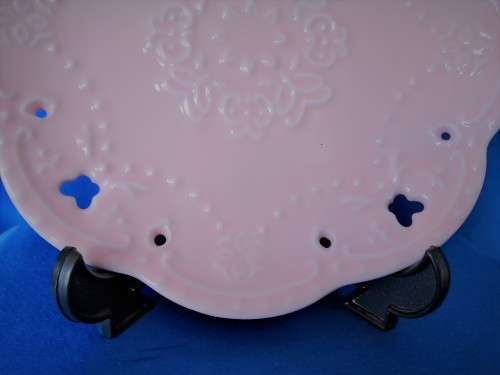 Brand new Pink Lace China Perfect Balance Design Plate