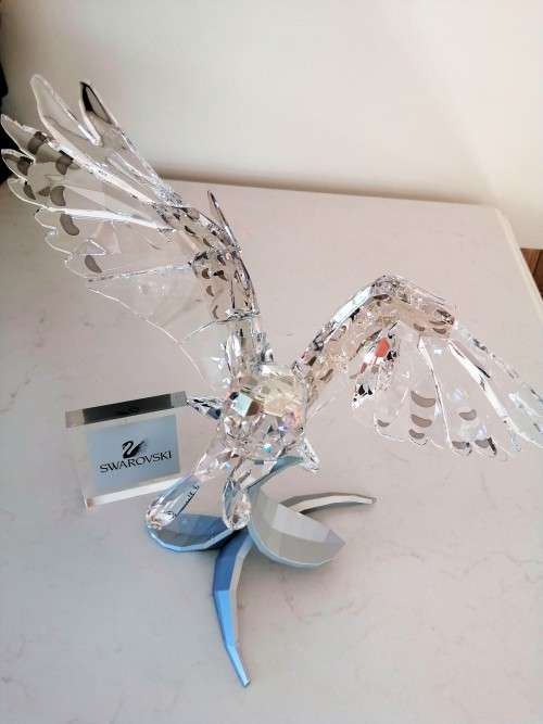 Swarovski 5004640 Swarovski Soulmates Snowy Owl Unisex White Crysta