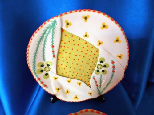 Stunning Hand Painted Cup and Saucer
