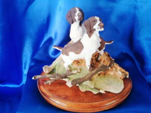 Sherratt and Simpson SPRINGER SPANIELS - M Simpson 1987 - Original