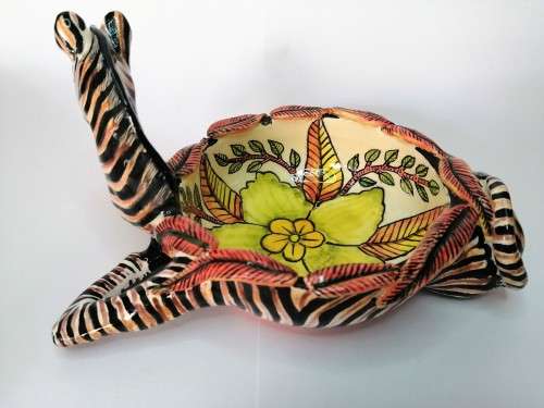 Ardmore Stunning Zebra Ramekin Superb Detail #