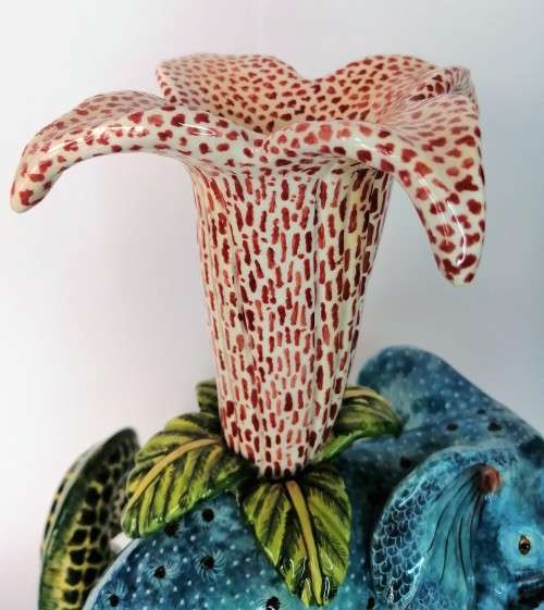 Ardmore Stunning Elephant Candle Holder Superb Detail (a) #