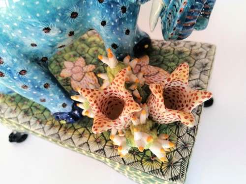 Ardmore Stunning Elephant Candle Holder Superb Detail (a) #
